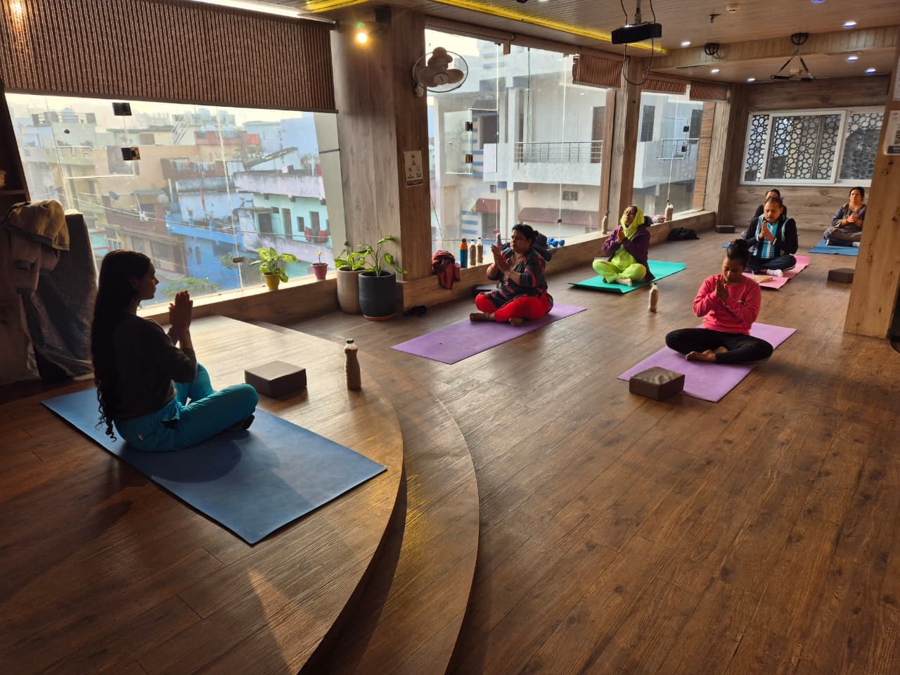 Yoga and wellness practice