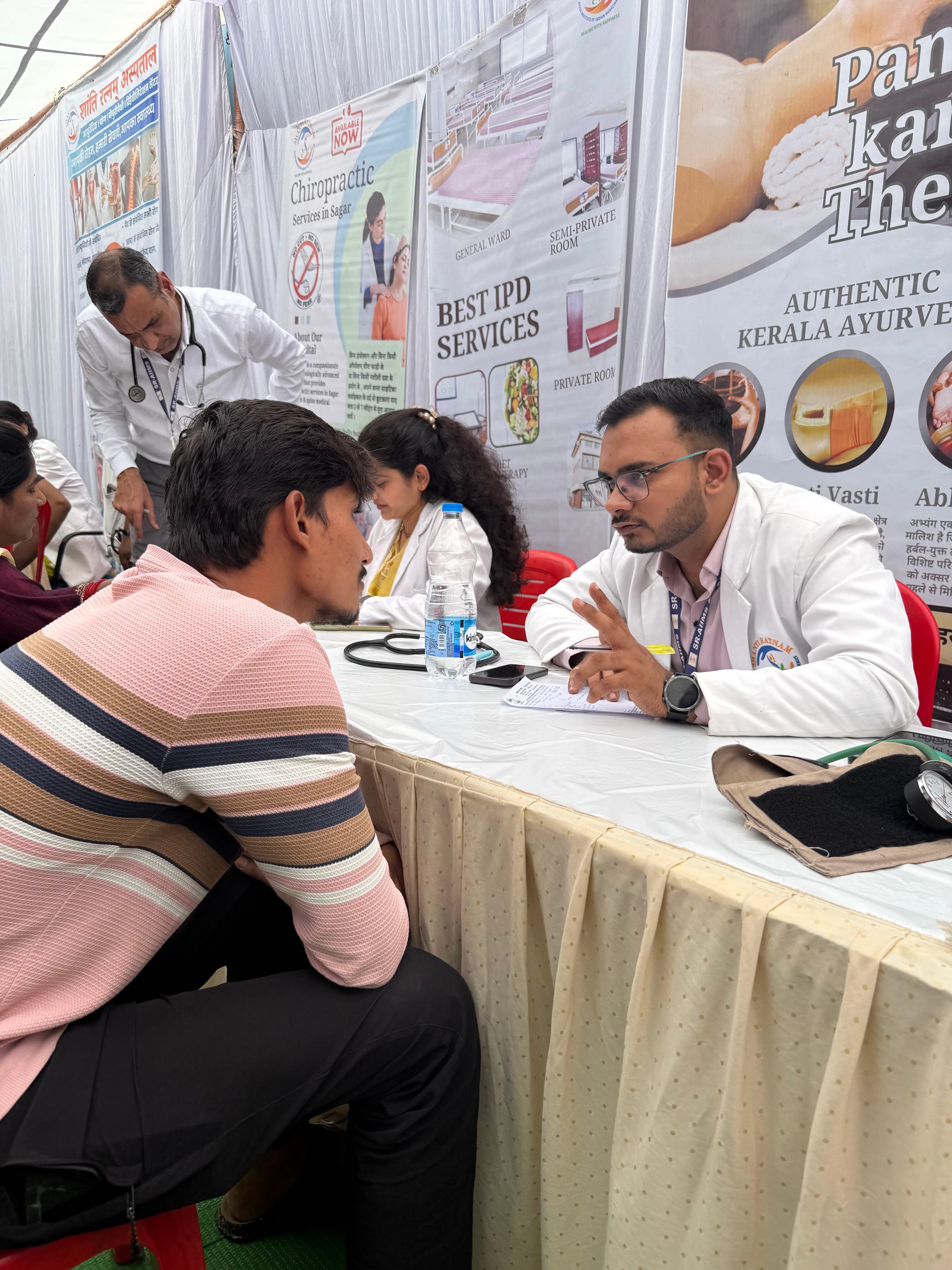 Care team and patient support moment
